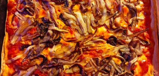 Pizza con Radicchio Rosso Trevigiano